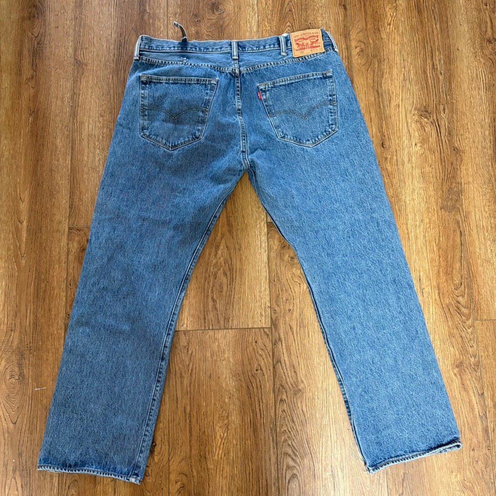 Levi's 501 XX Original Mens Jeans 40x30 Medium Wash Blue Button Fly Denim READ - Picture 12 of 12